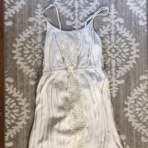 2/$20 cream crochet maxi